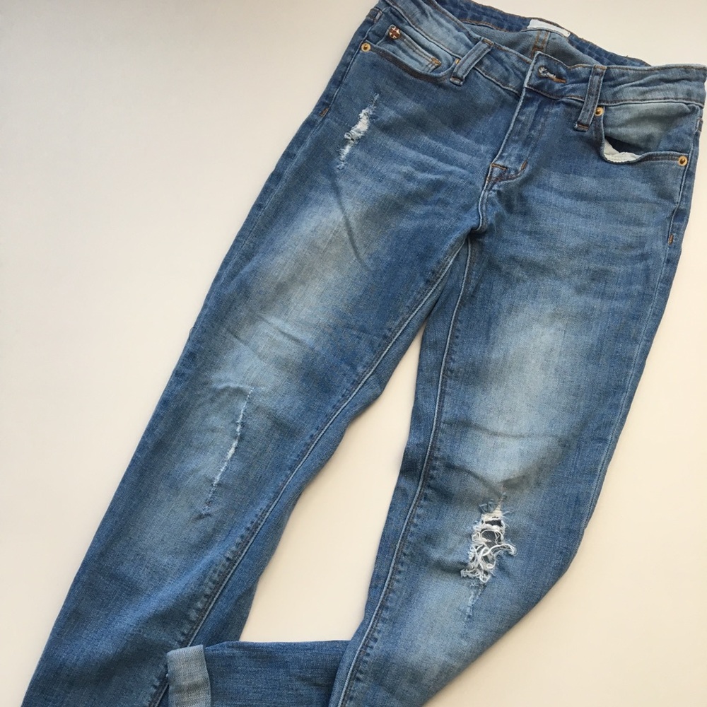 Hudson girls distressed jeans